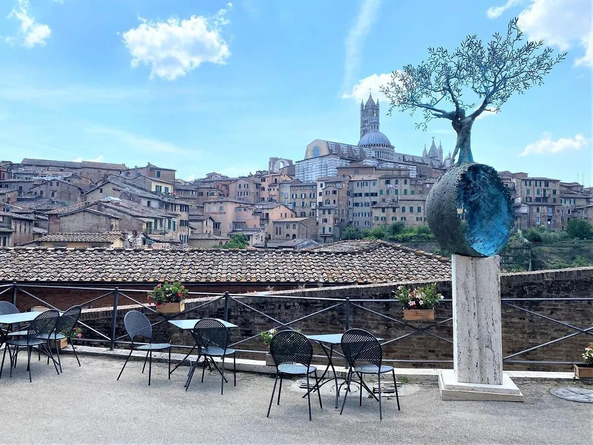 Apartamento Camporegio 31- In Centro Con Vista Sul Duomo Siena
