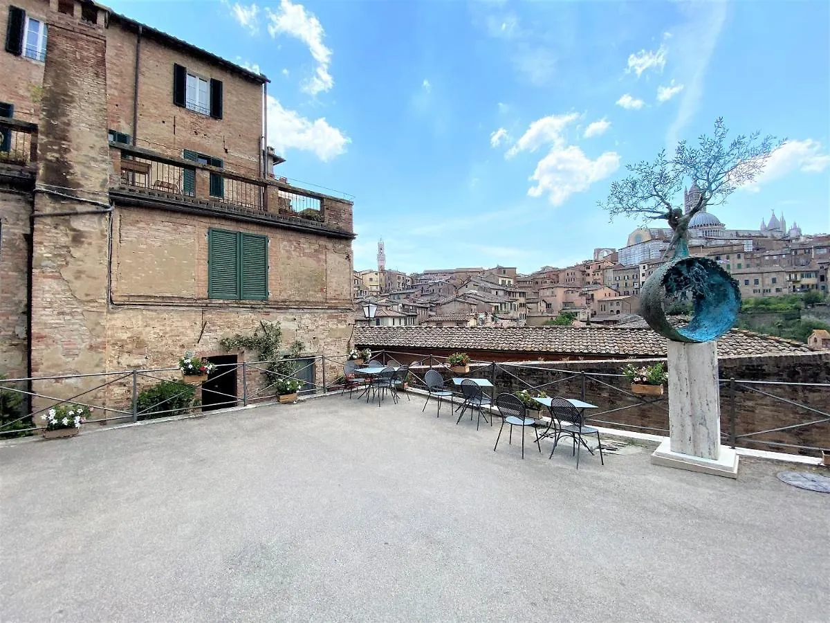 Apartamento Camporegio 31- In Centro Con Vista Sul Duomo Siena